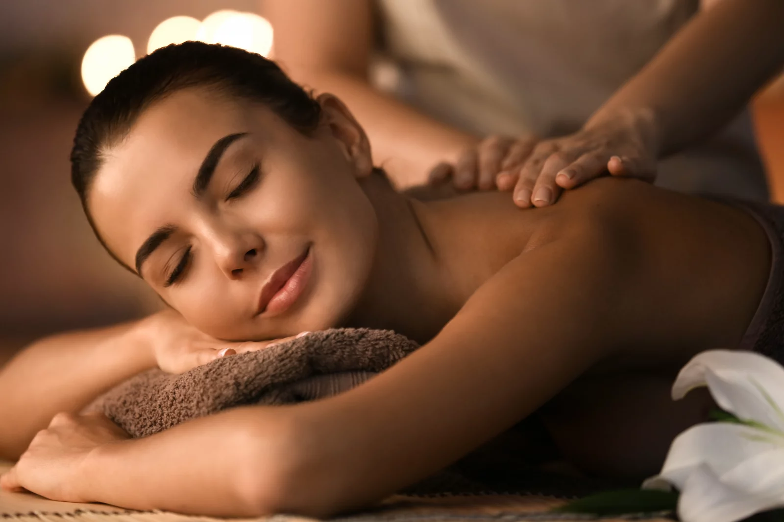 Massage während eines Kuraufenthalts